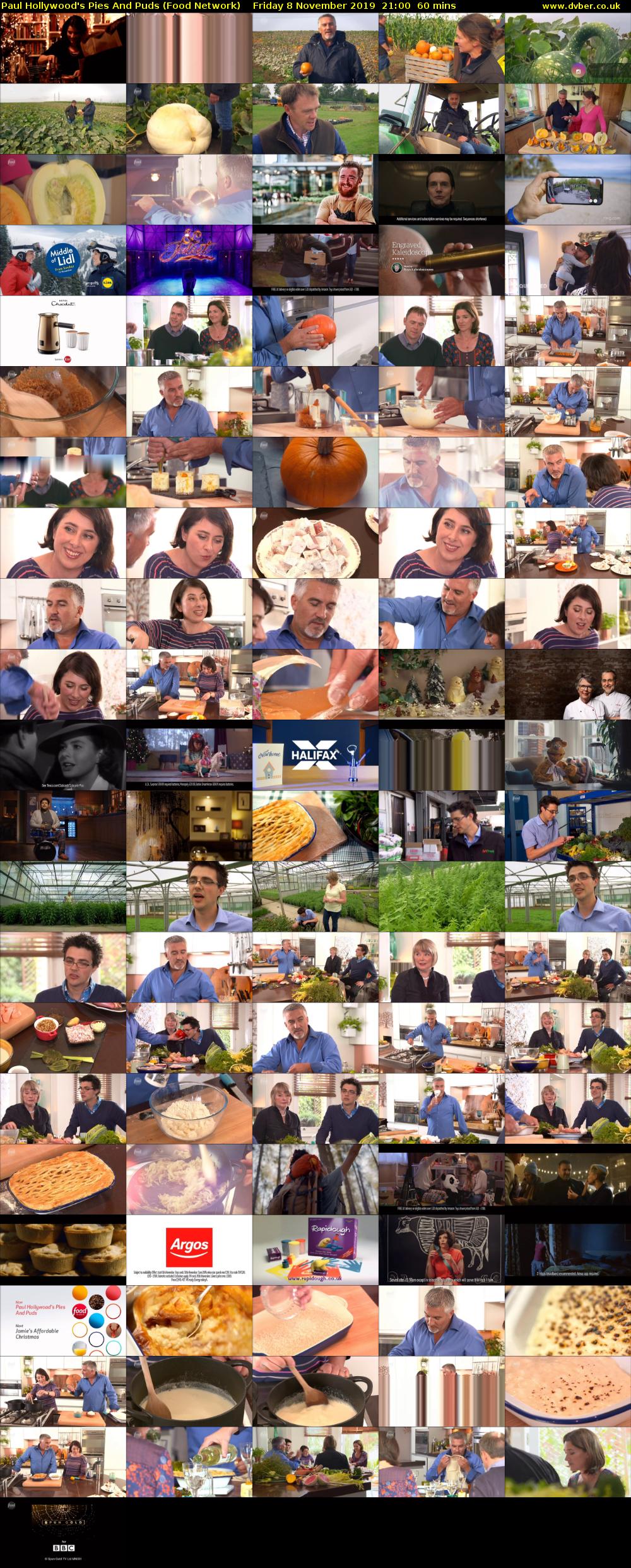 Paul Hollywood's Pies And Puds (Food Network) Friday 8 November 2019 21:00 - 22:00
