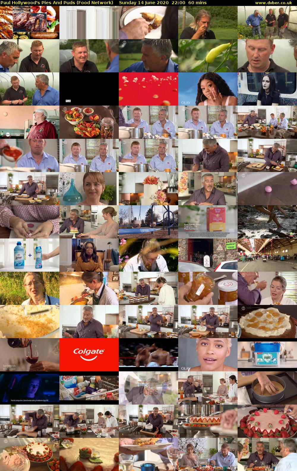 Paul Hollywood's Pies And Puds (Food Network) Sunday 14 June 2020 22:00 - 23:00