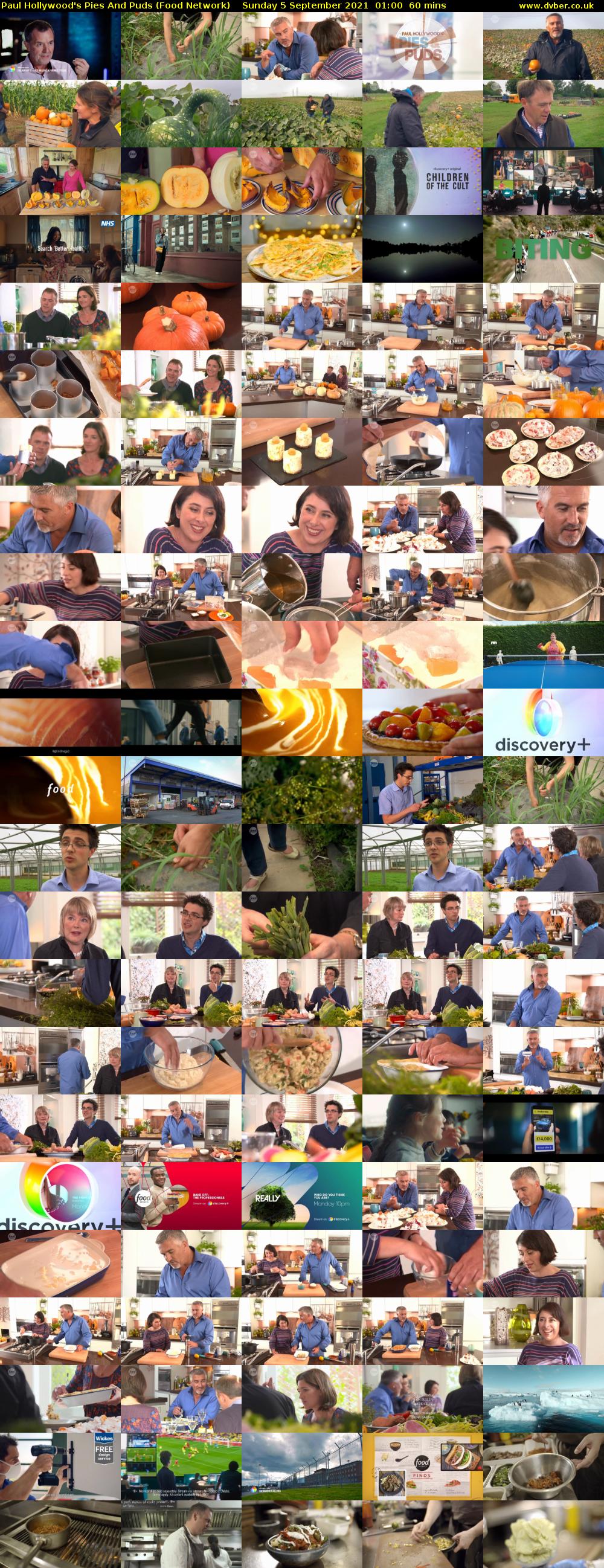 Paul Hollywood's Pies And Puds (Food Network) Sunday 5 September 2021 02:00 - 03:00