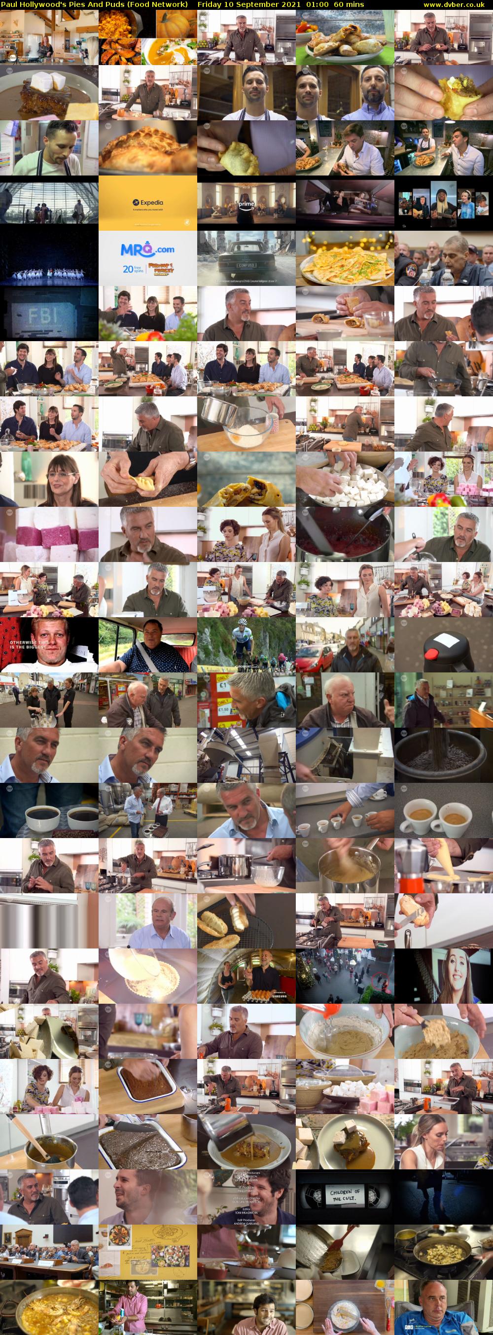 Paul Hollywood's Pies And Puds (Food Network) Friday 10 September 2021 02:00 - 03:00
