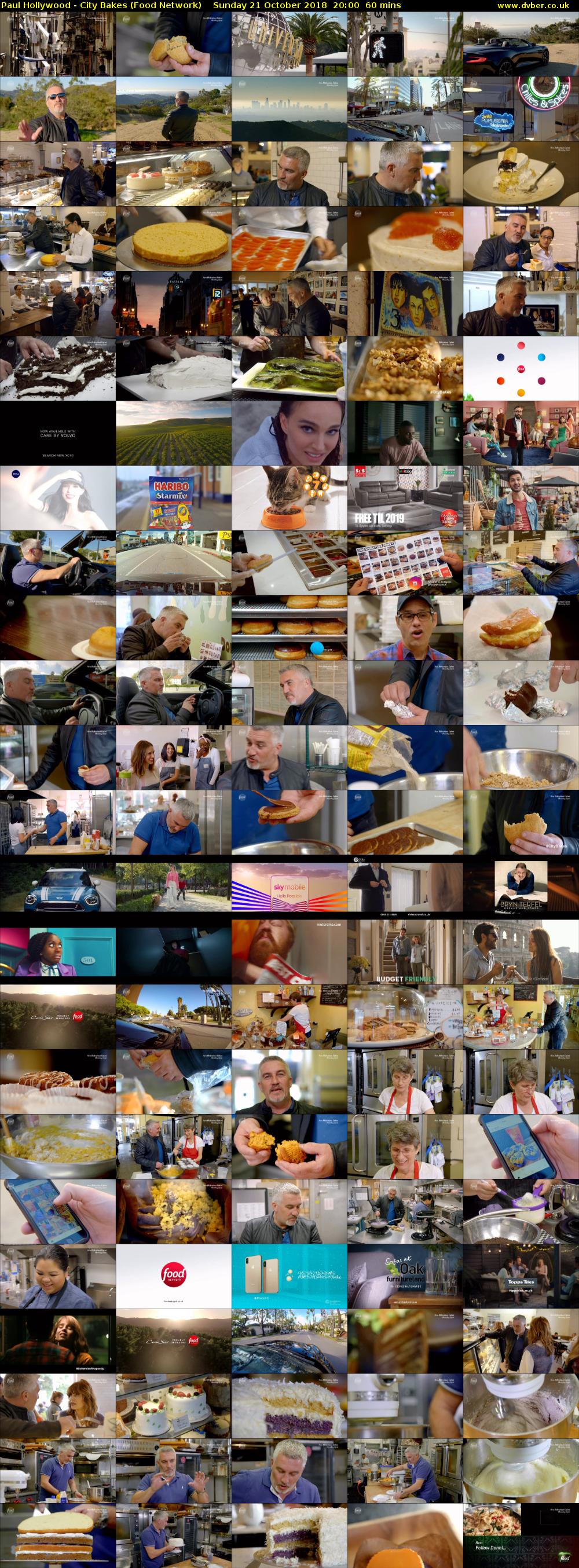 Paul Hollywood - City Bakes (Food Network) Sunday 21 October 2018 20:00 - 21:00