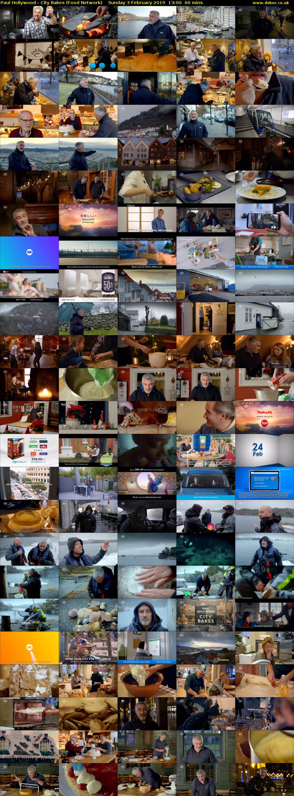 Paul Hollywood - City Bakes (Food Network) Sunday 3 February 2019 13:00 - 14:00