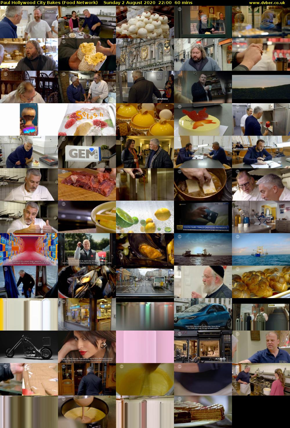 Paul Hollywood City Bakes (Food Network) Sunday 2 August 2020 22:00 - 23:00