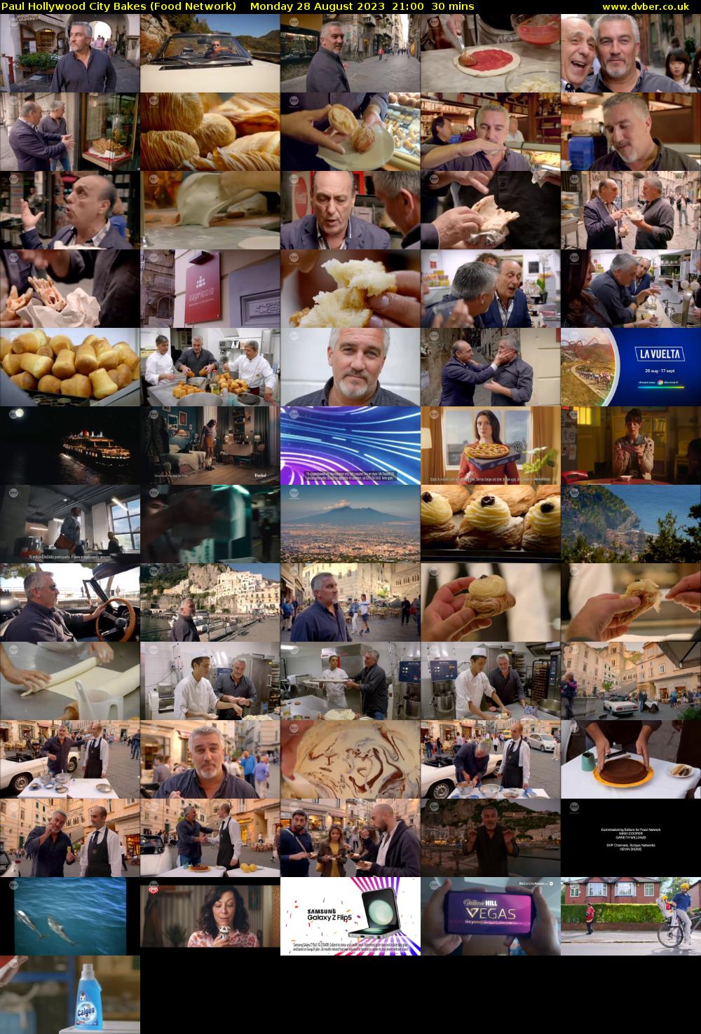 Paul Hollywood City Bakes (Food Network) Monday 28 August 2023 21:00 - 21:30