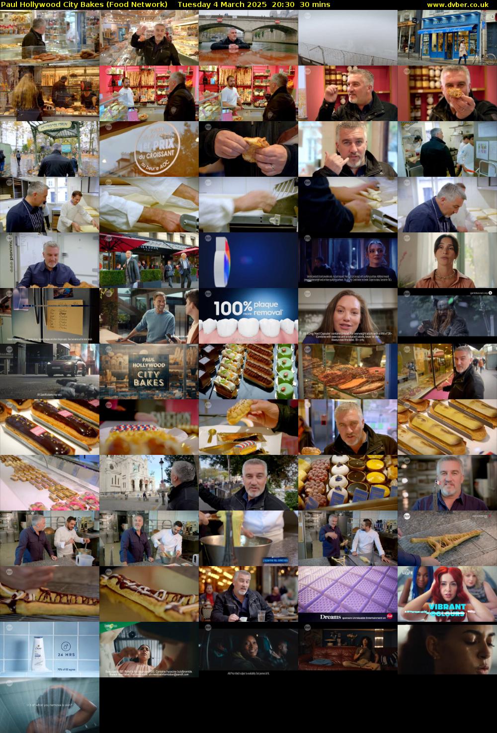 Paul Hollywood City Bakes (Food Network) Tuesday 4 March 2025 20:30 - 21:00