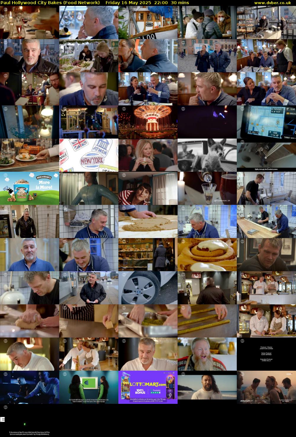 Paul Hollywood City Bakes (Food Network) Friday 16 May 2025 22:00 - 22:30