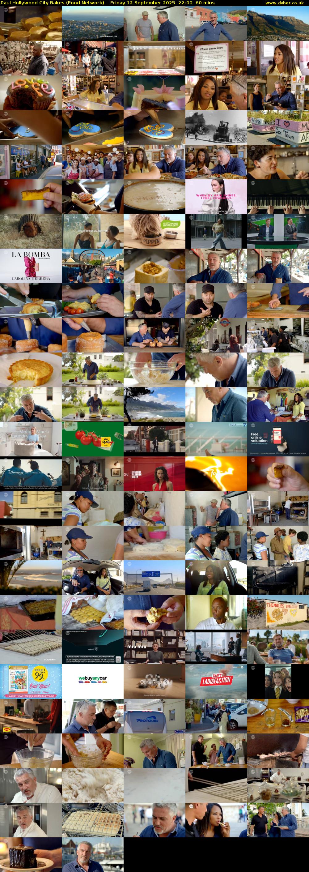 Paul Hollywood City Bakes (Food Network) Friday 12 September 2025 22:00 - 23:00