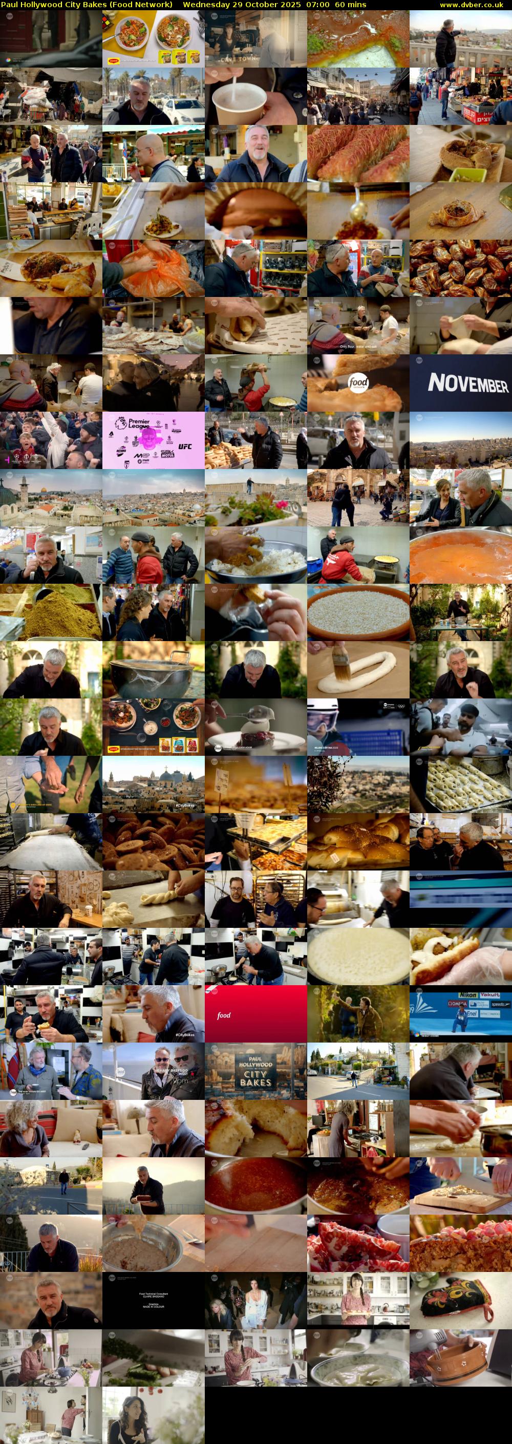 Paul Hollywood City Bakes (Food Network) Wednesday 29 October 2025 07:00 - 08:00