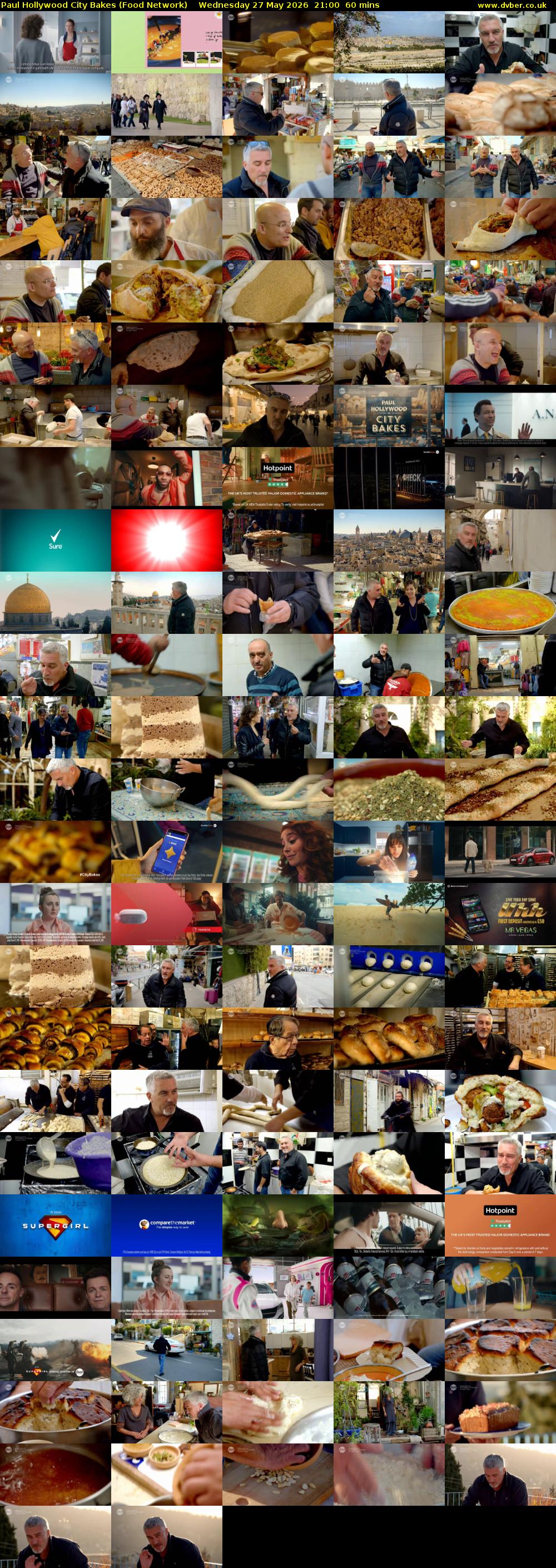 Paul Hollywood City Bakes (Food Network) Wednesday 27 May 2026 21:00 - 22:00