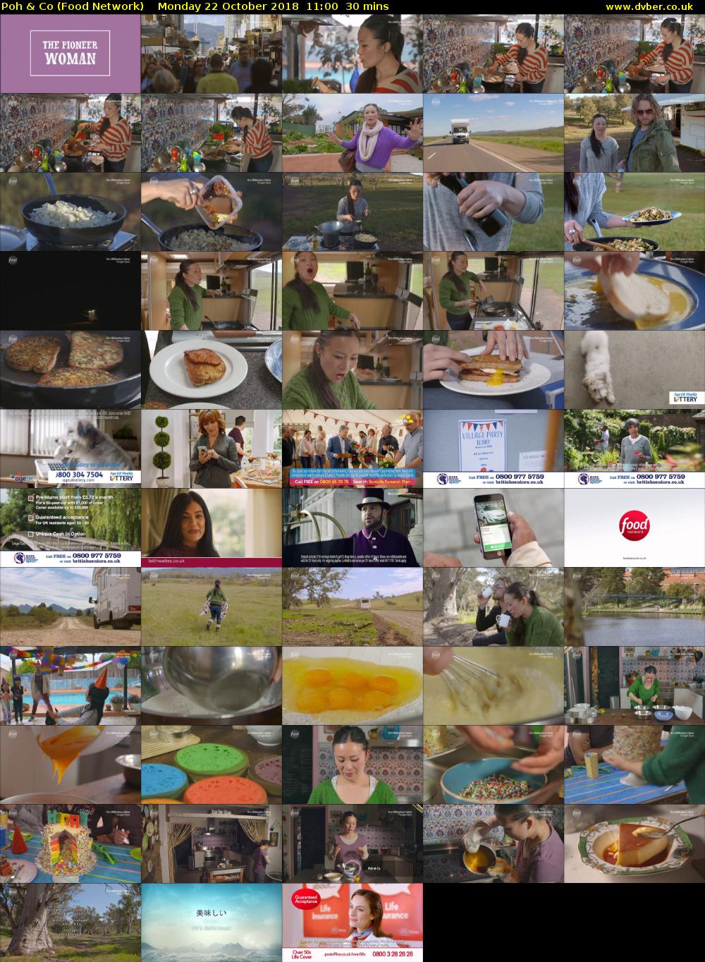 Poh & Co (Food Network) Monday 22 October 2018 11:00 - 11:30
