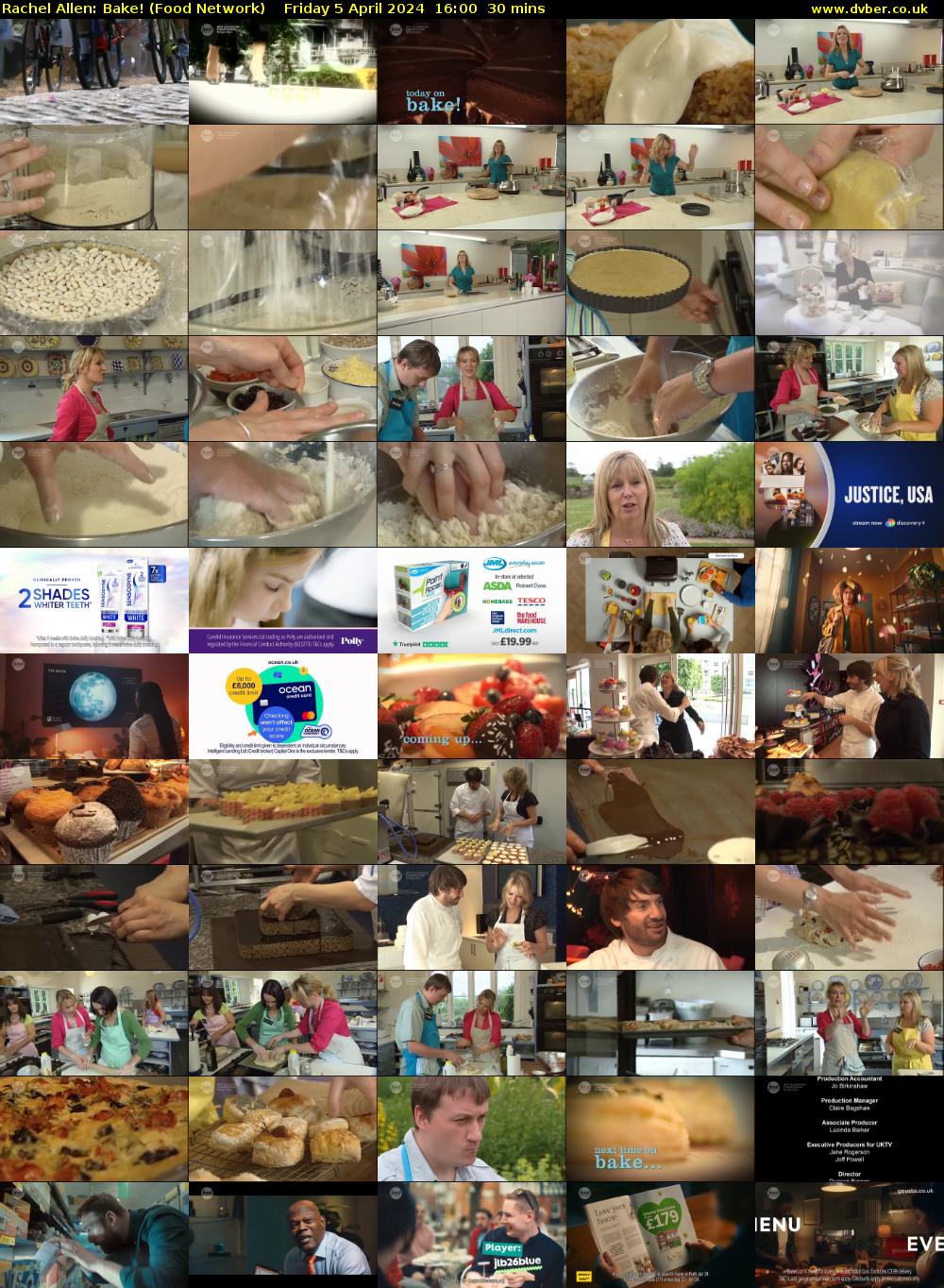 Rachel Allen: Bake! (Food Network) Friday 5 April 2024 16:00 - 16:30