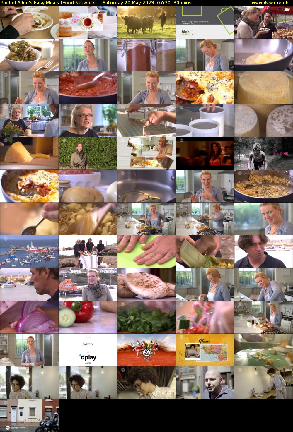 Rachel Allen's Easy Meals (Food Network) Saturday 20 May 2023 07:30 - 08:00
