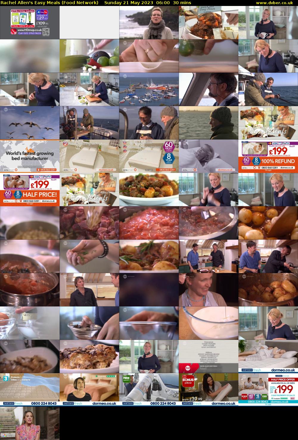 Rachel Allen's Easy Meals (Food Network) Sunday 21 May 2023 06:00 - 06:30
