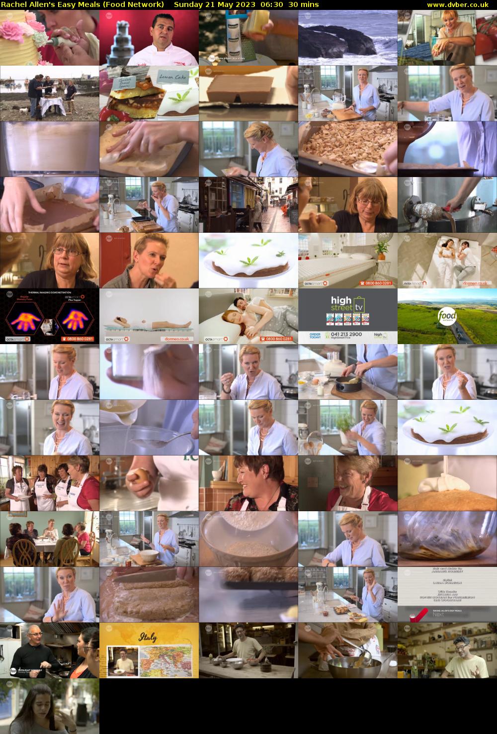Rachel Allen's Easy Meals (Food Network) Sunday 21 May 2023 06:30 - 07:00