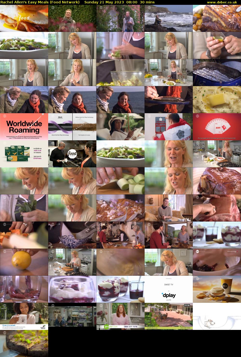 Rachel Allen's Easy Meals (Food Network) Sunday 21 May 2023 08:00 - 08:30