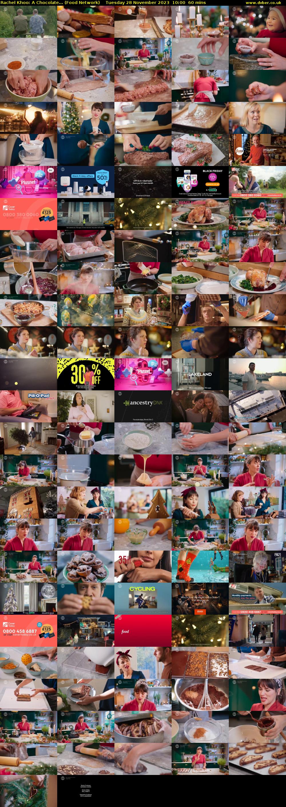 Rachel Khoo: A Chocolate... (Food Network) Tuesday 28 November 2023 10:00 - 11:00