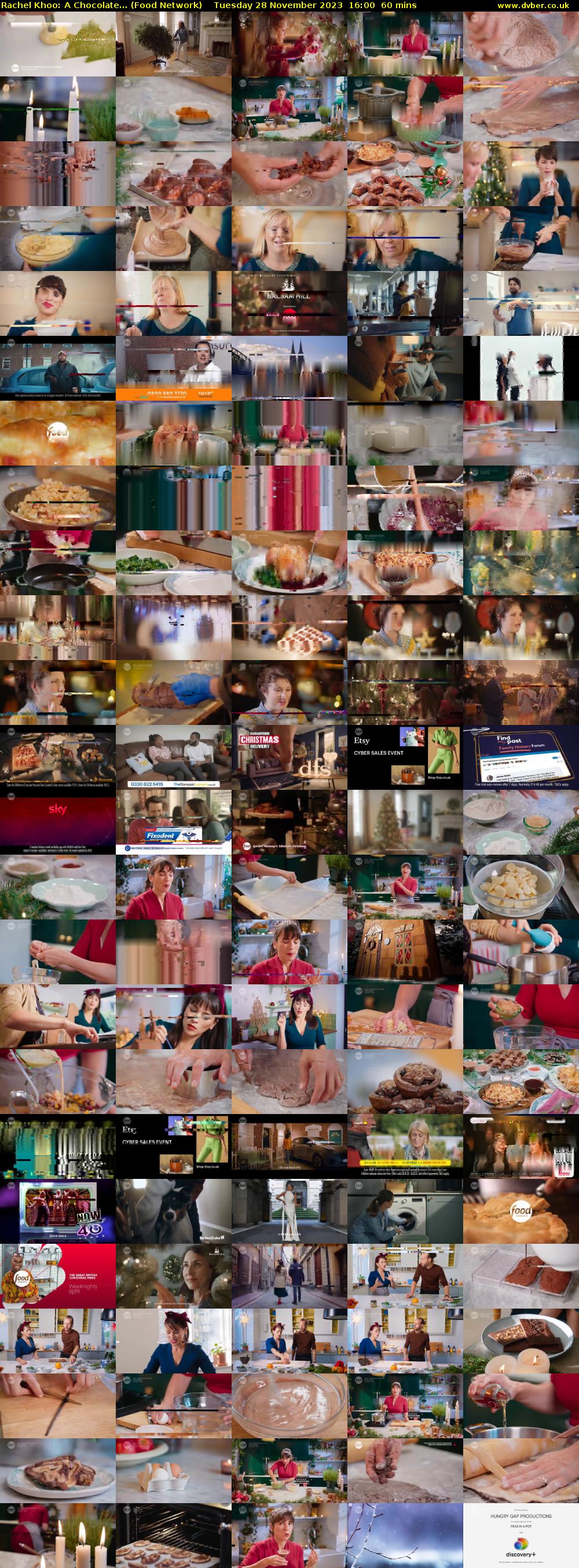 Rachel Khoo: A Chocolate... (Food Network) Tuesday 28 November 2023 16:00 - 17:00