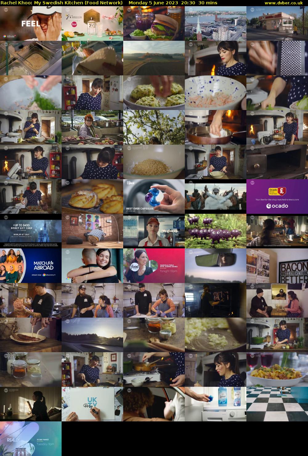 Rachel Khoo: My Swedish Kitchen (Food Network) Monday 5 June 2023 20:30 - 21:00