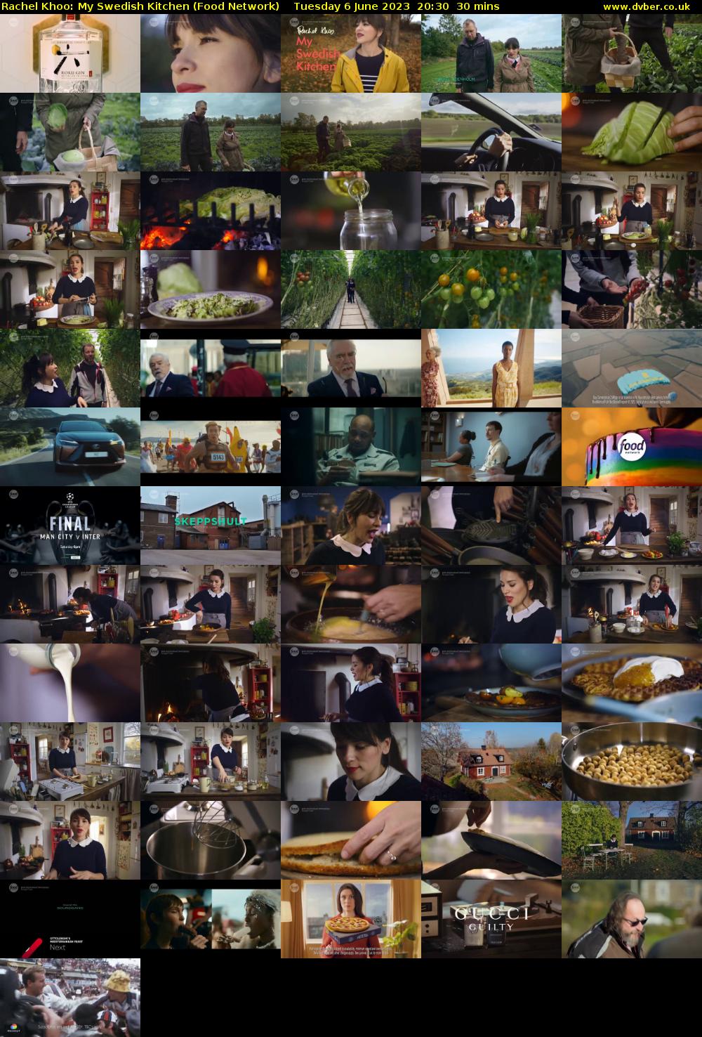 Rachel Khoo: My Swedish Kitchen (Food Network) Tuesday 6 June 2023 20:30 - 21:00