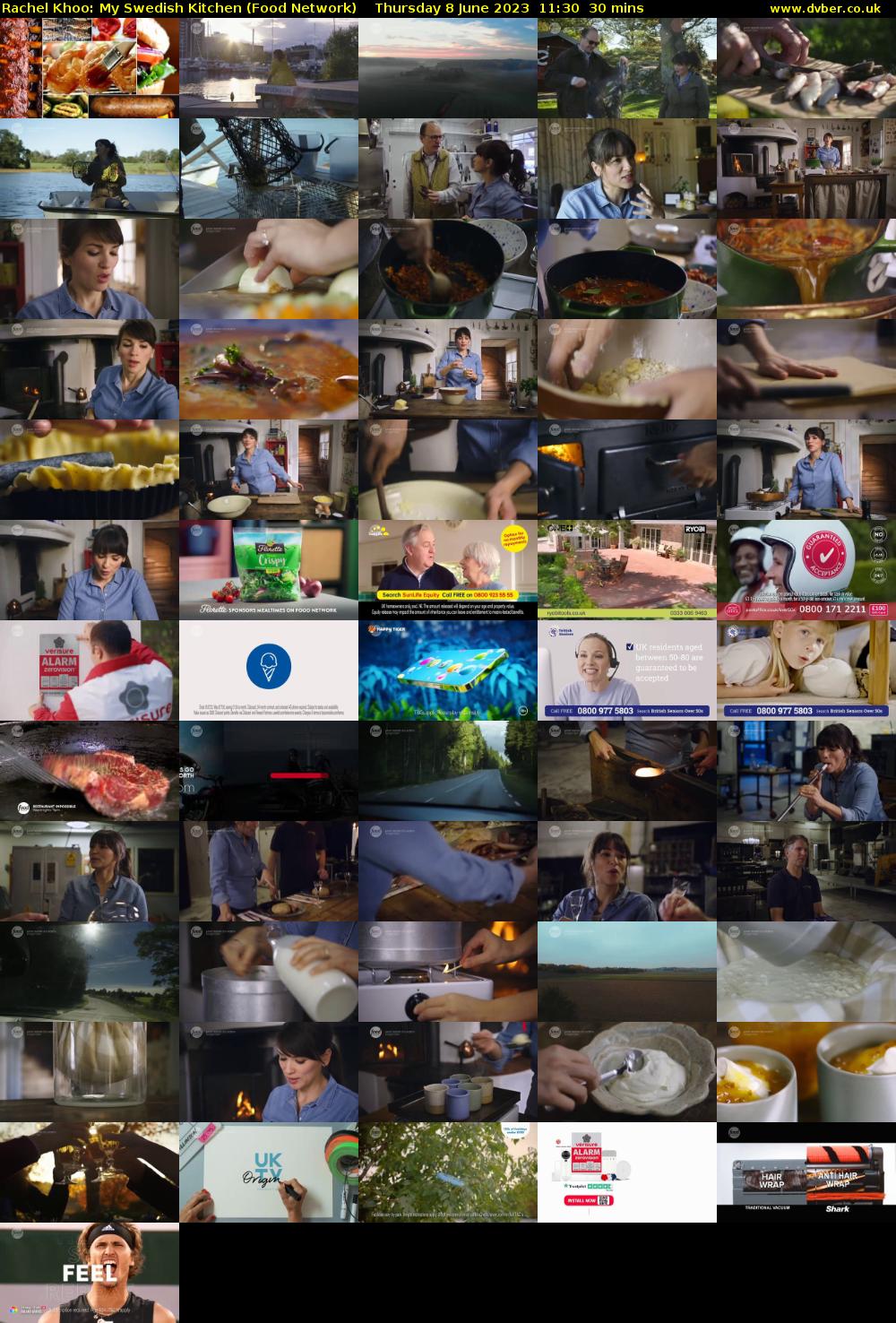 Rachel Khoo: My Swedish Kitchen (Food Network) Thursday 8 June 2023 11:30 - 12:00