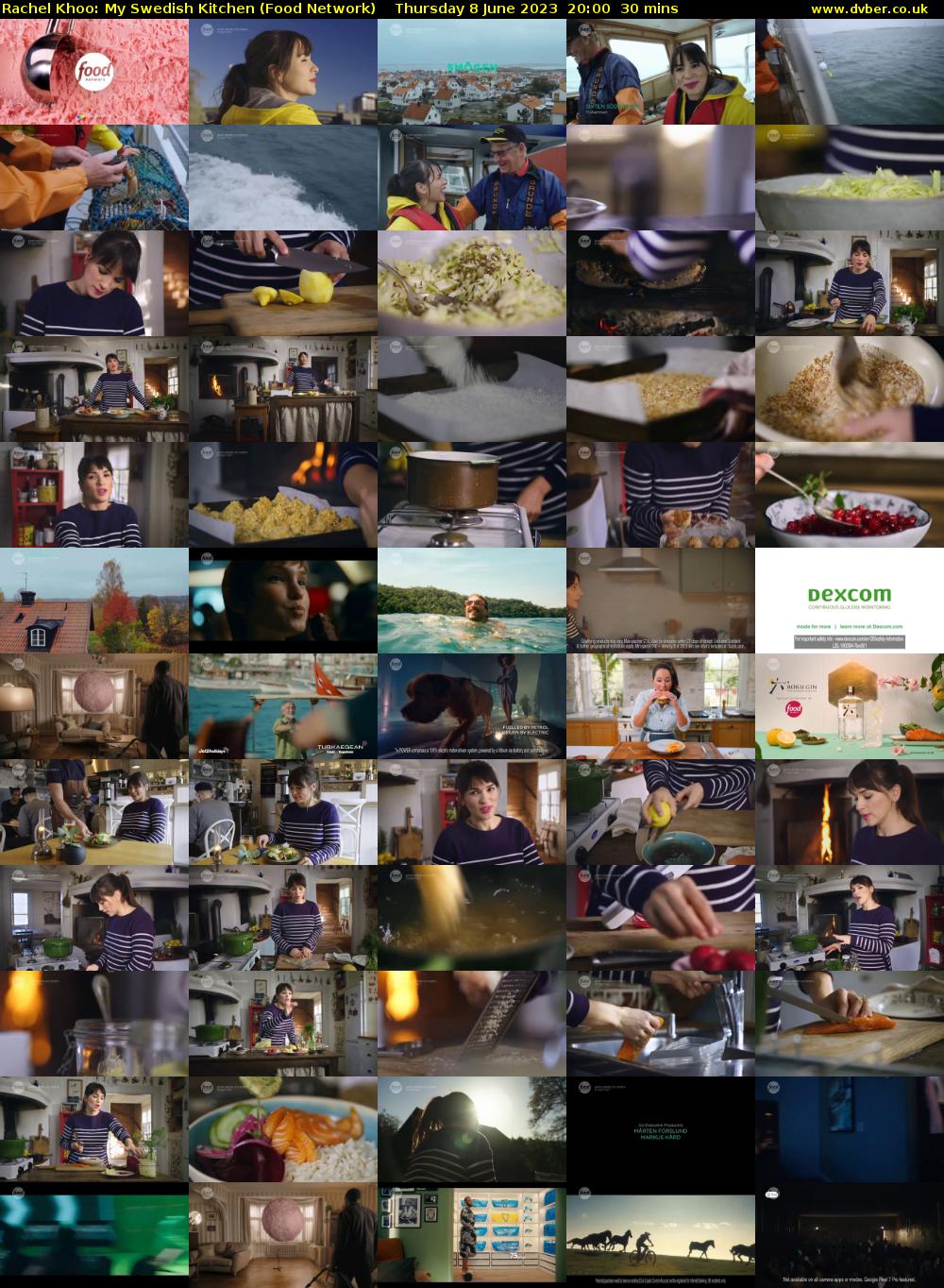 Rachel Khoo: My Swedish Kitchen (Food Network) Thursday 8 June 2023 20:00 - 20:30