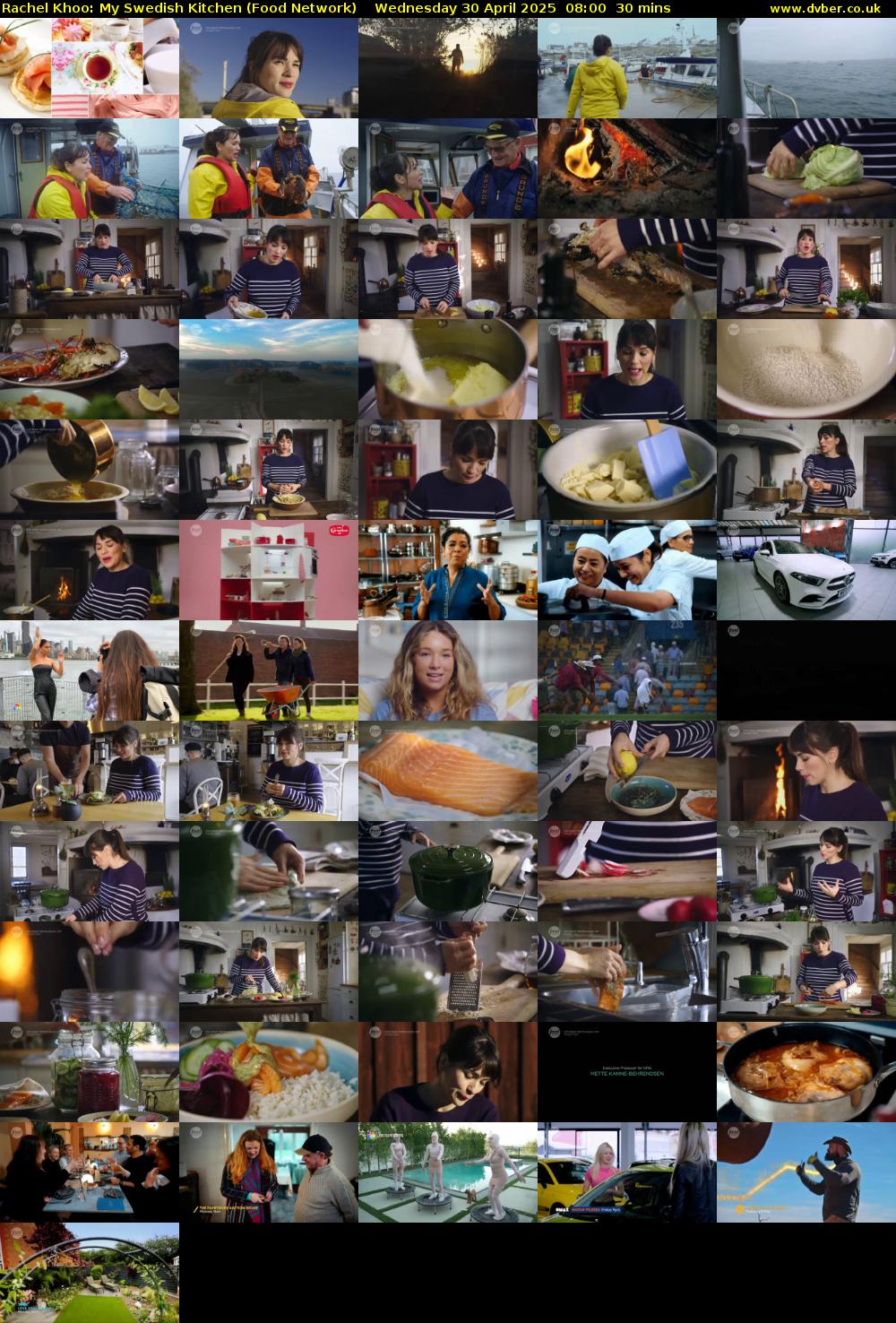 Rachel Khoo: My Swedish Kitchen (Food Network) Wednesday 30 April 2025 08:00 - 08:30