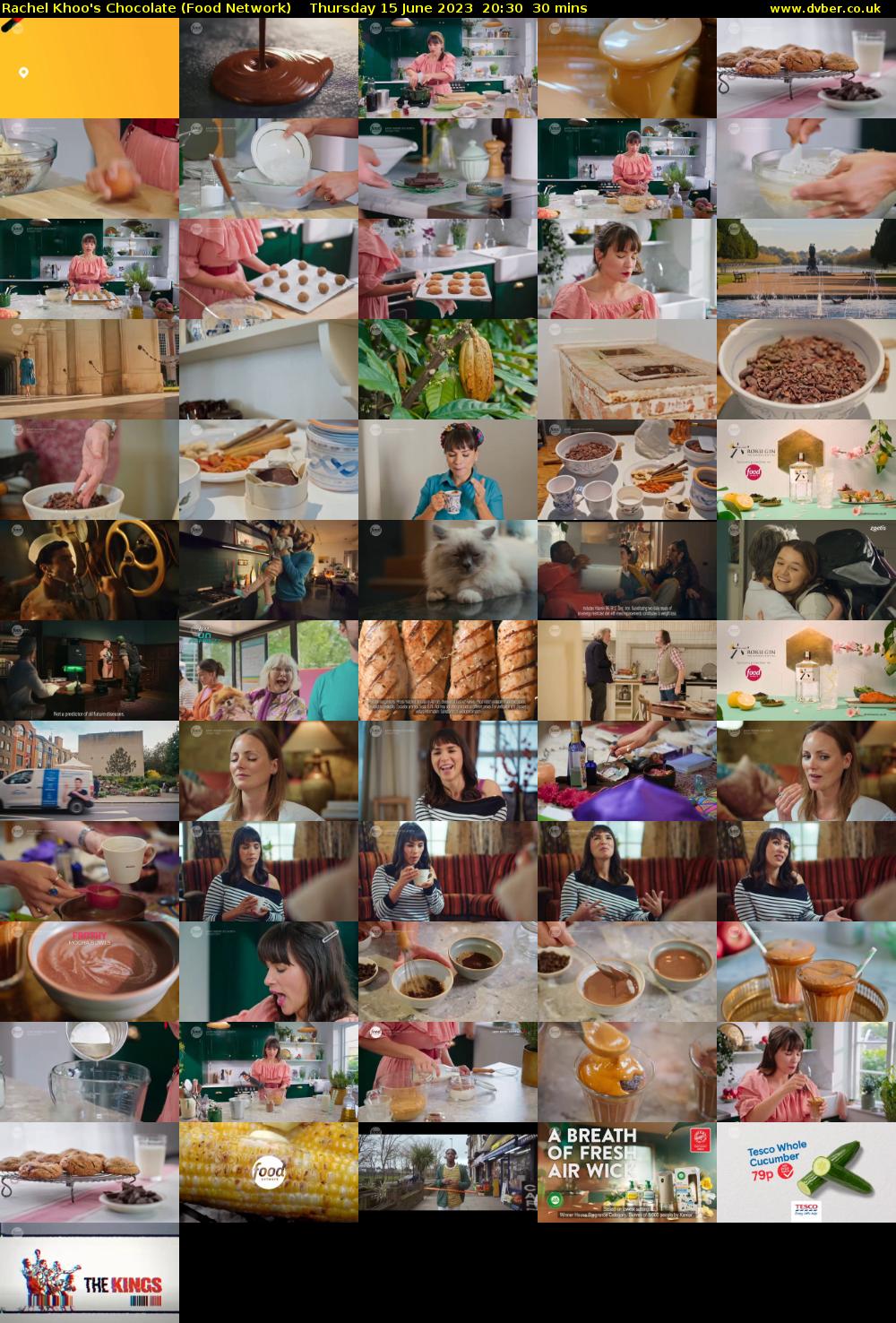 Rachel Khoo's Chocolate (Food Network) Thursday 15 June 2023 20:30 - 21:00