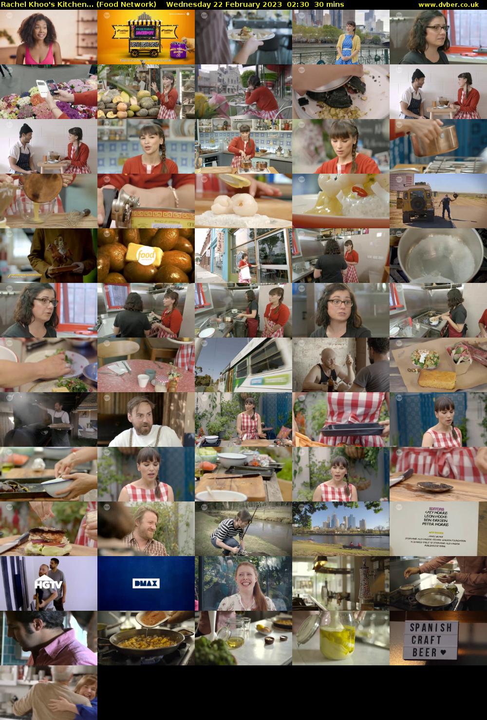 Rachel Khoo's Kitchen... (Food Network) Wednesday 22 February 2023 02:30 - 03:00