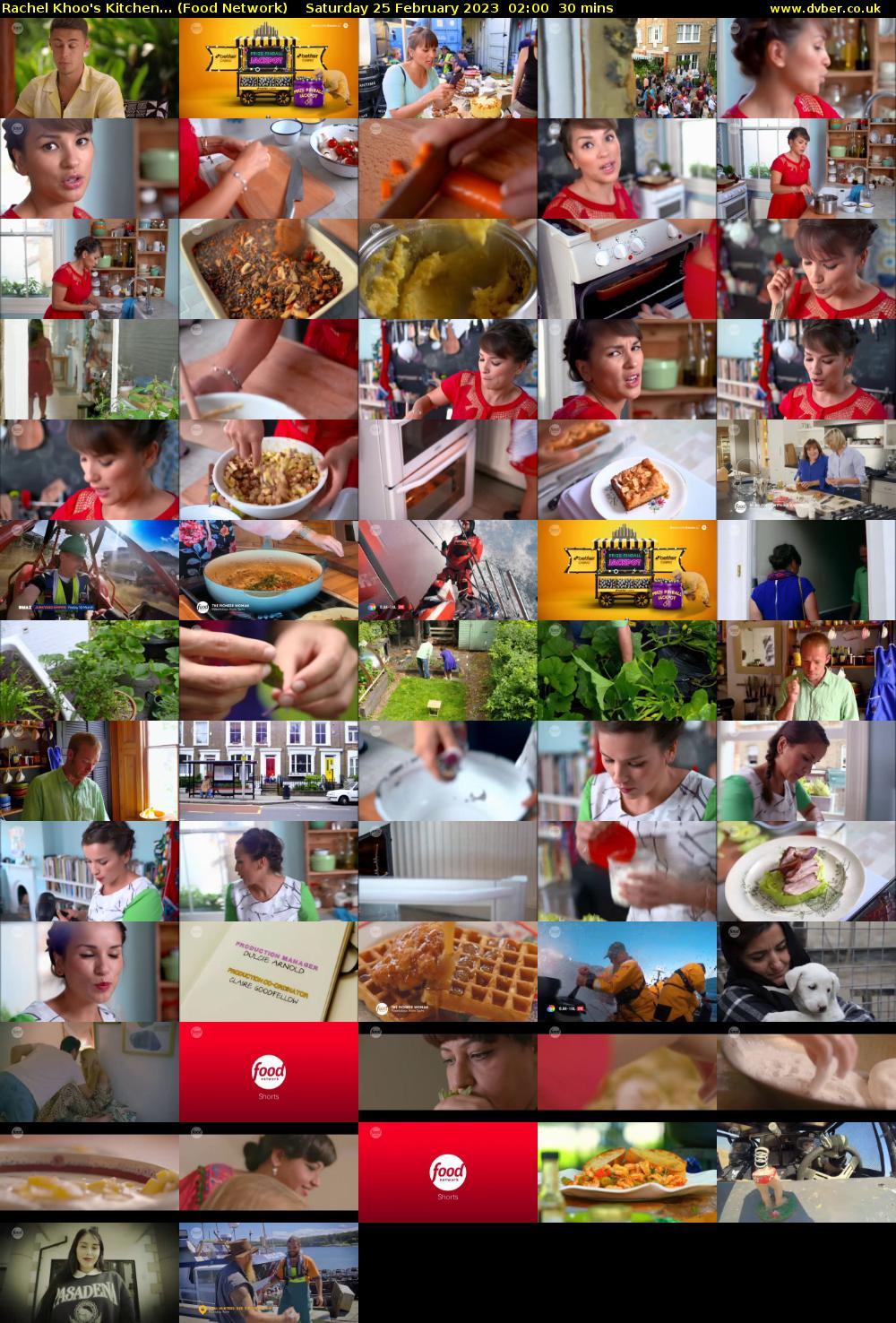 Rachel Khoo's Kitchen... (Food Network) Saturday 25 February 2023 02:00 - 02:30