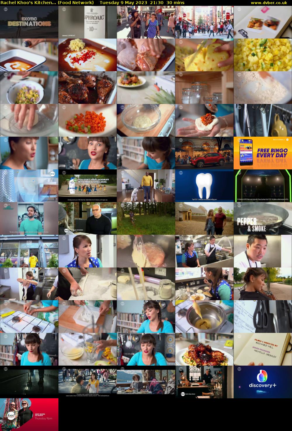 Rachel Khoo's Kitchen... (Food Network) Tuesday 9 May 2023 21:30 - 22:00