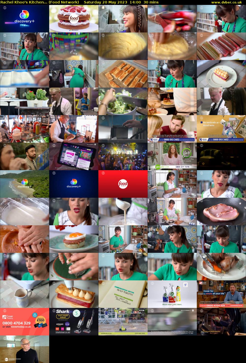 Rachel Khoo's Kitchen... (Food Network) Saturday 20 May 2023 14:00 - 14:30