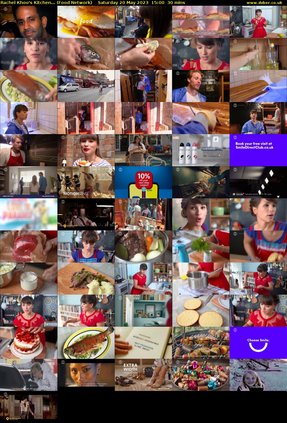Rachel Khoo's Kitchen... (Food Network) Saturday 20 May 2023 15:00 - 15:30