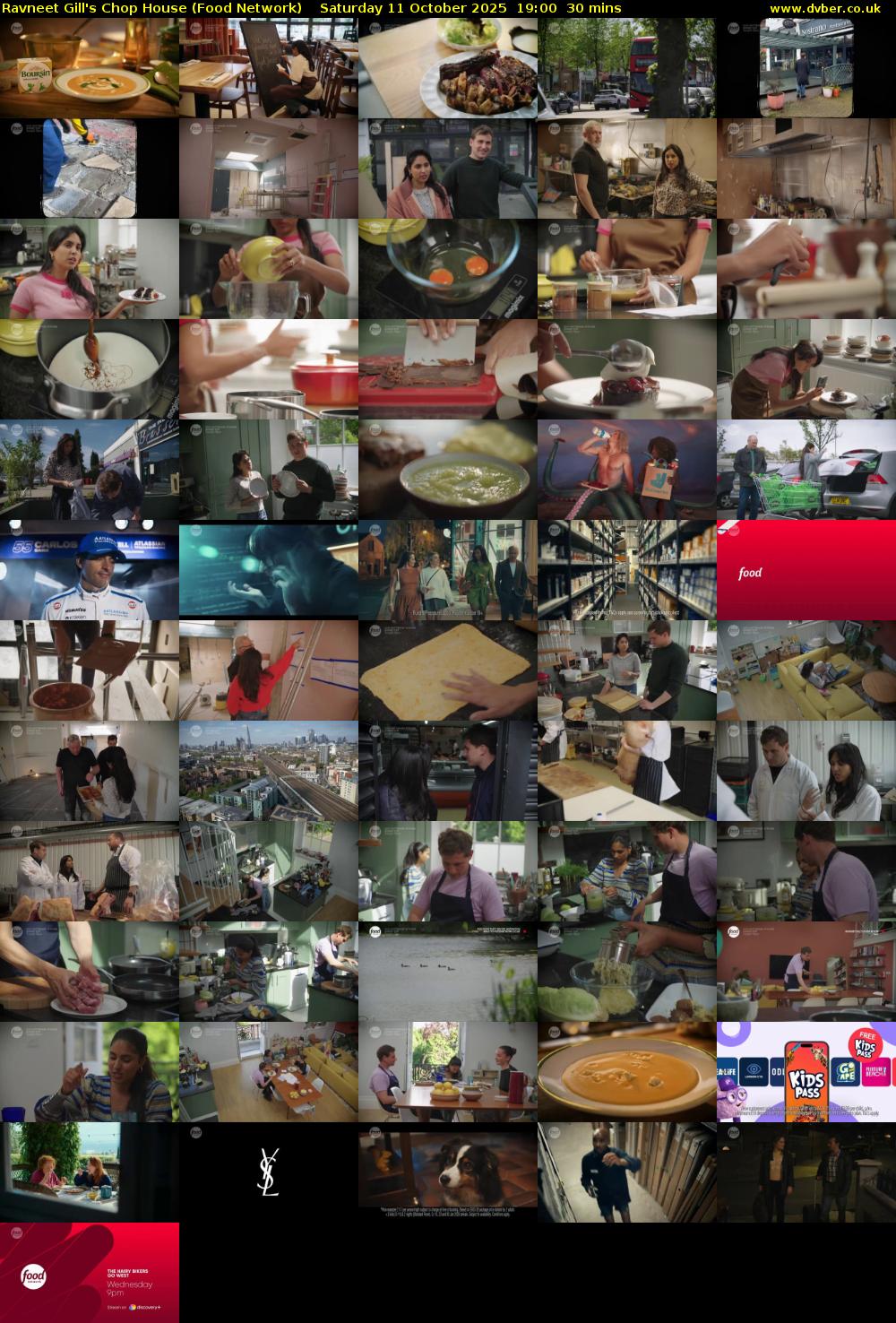 Ravneet Gill's Chop House (Food Network) Saturday 11 October 2025 19:00 - 19:30