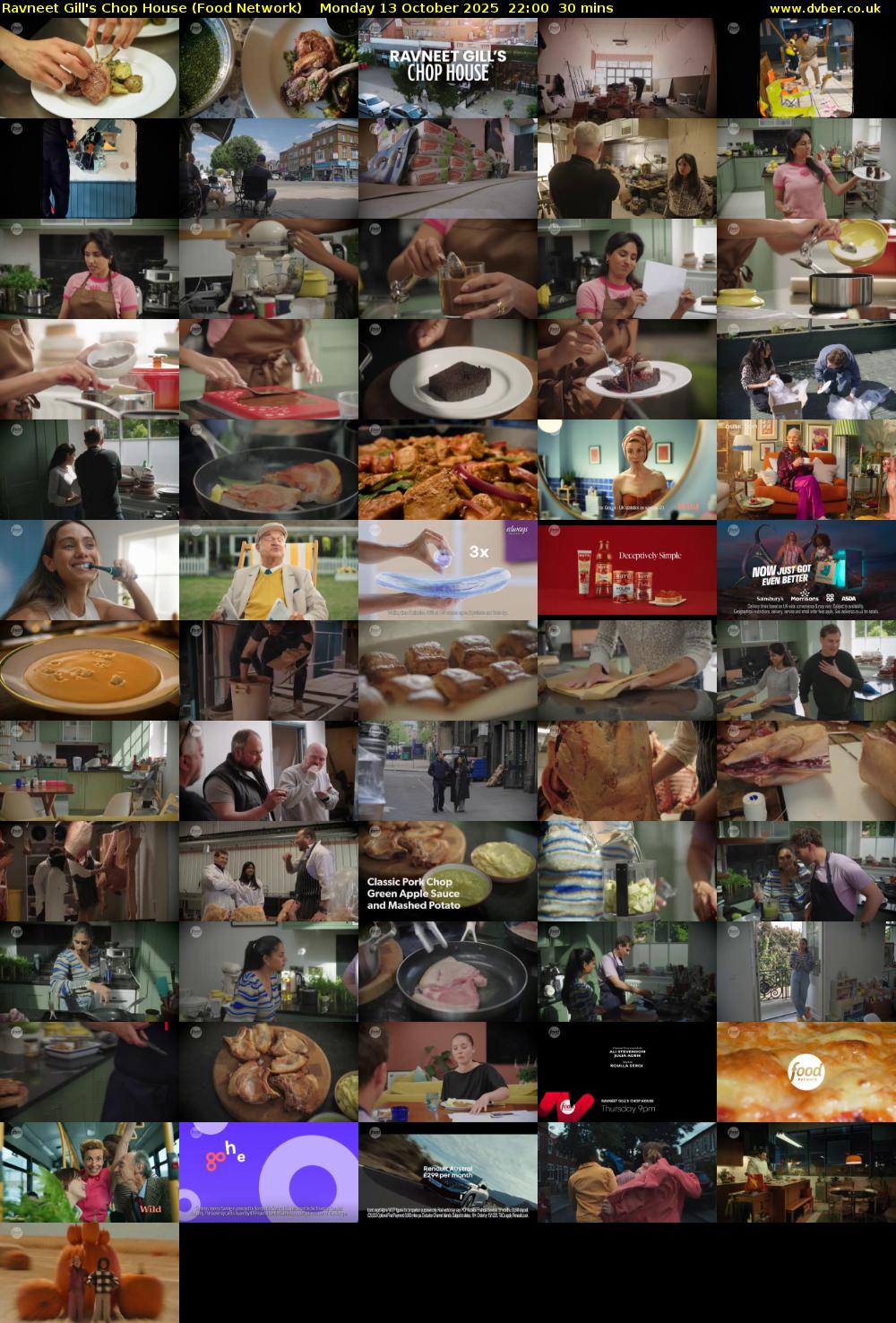 Ravneet Gill's Chop House (Food Network) Monday 13 October 2025 22:00 - 22:30