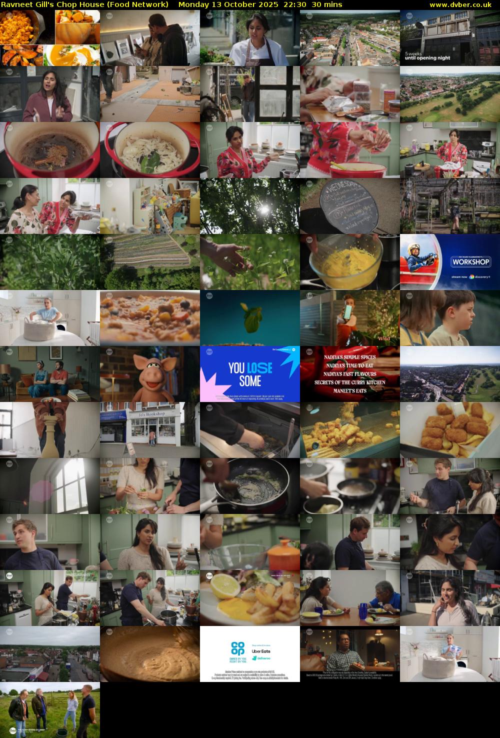 Ravneet Gill's Chop House (Food Network) Monday 13 October 2025 22:30 - 23:00