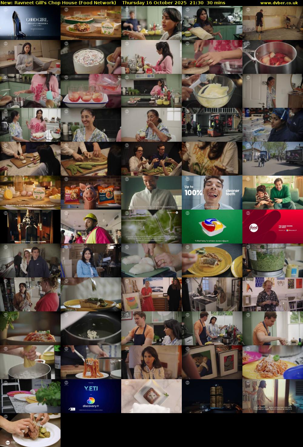 Ravneet Gill's Chop House (Food Network) Thursday 16 October 2025 21:30 - 22:00