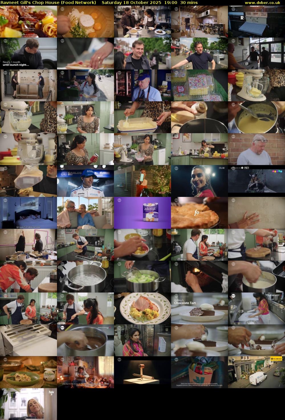 Ravneet Gill's Chop House (Food Network) Saturday 18 October 2025 19:00 - 19:30