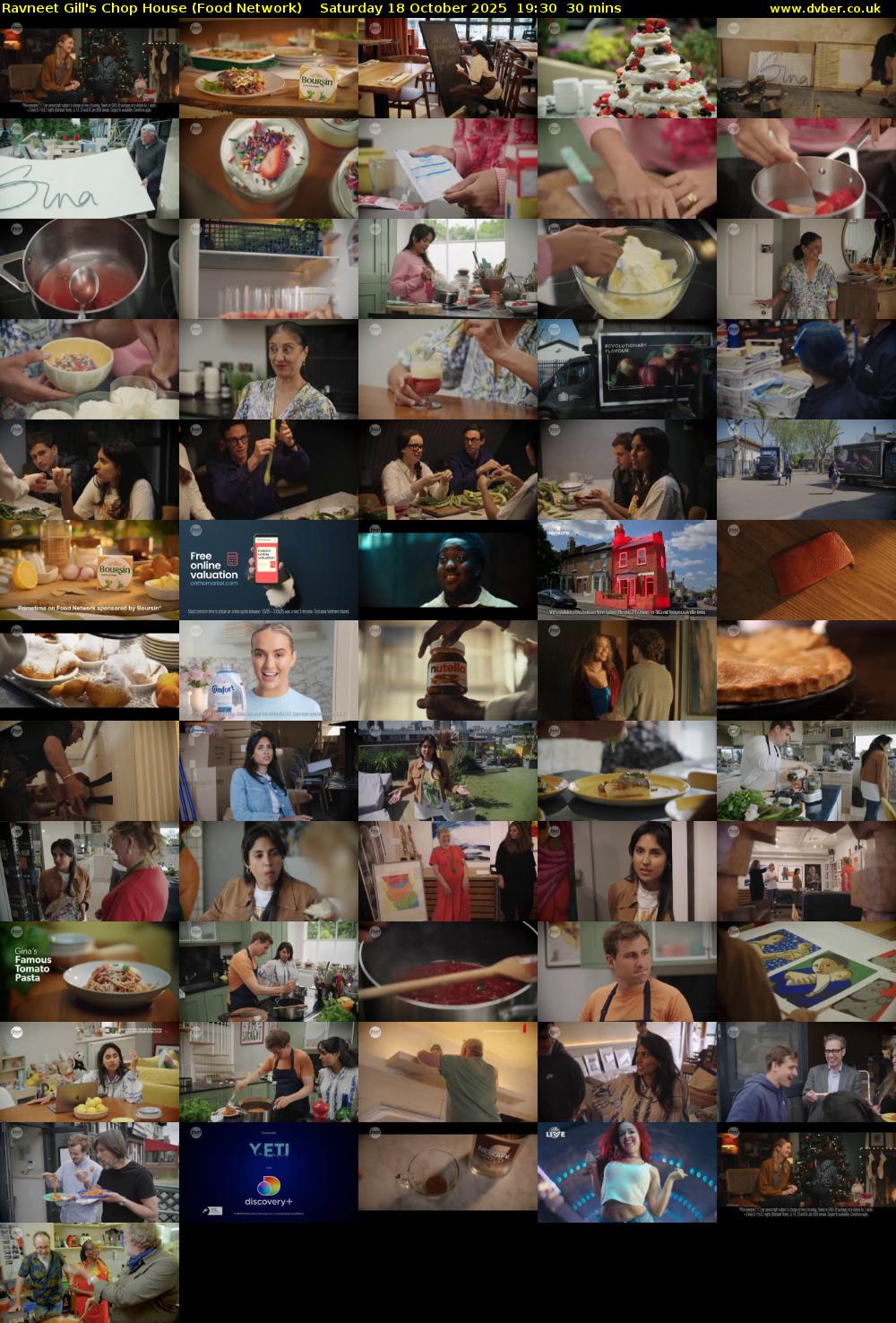 Ravneet Gill's Chop House (Food Network) Saturday 18 October 2025 19:30 - 20:00