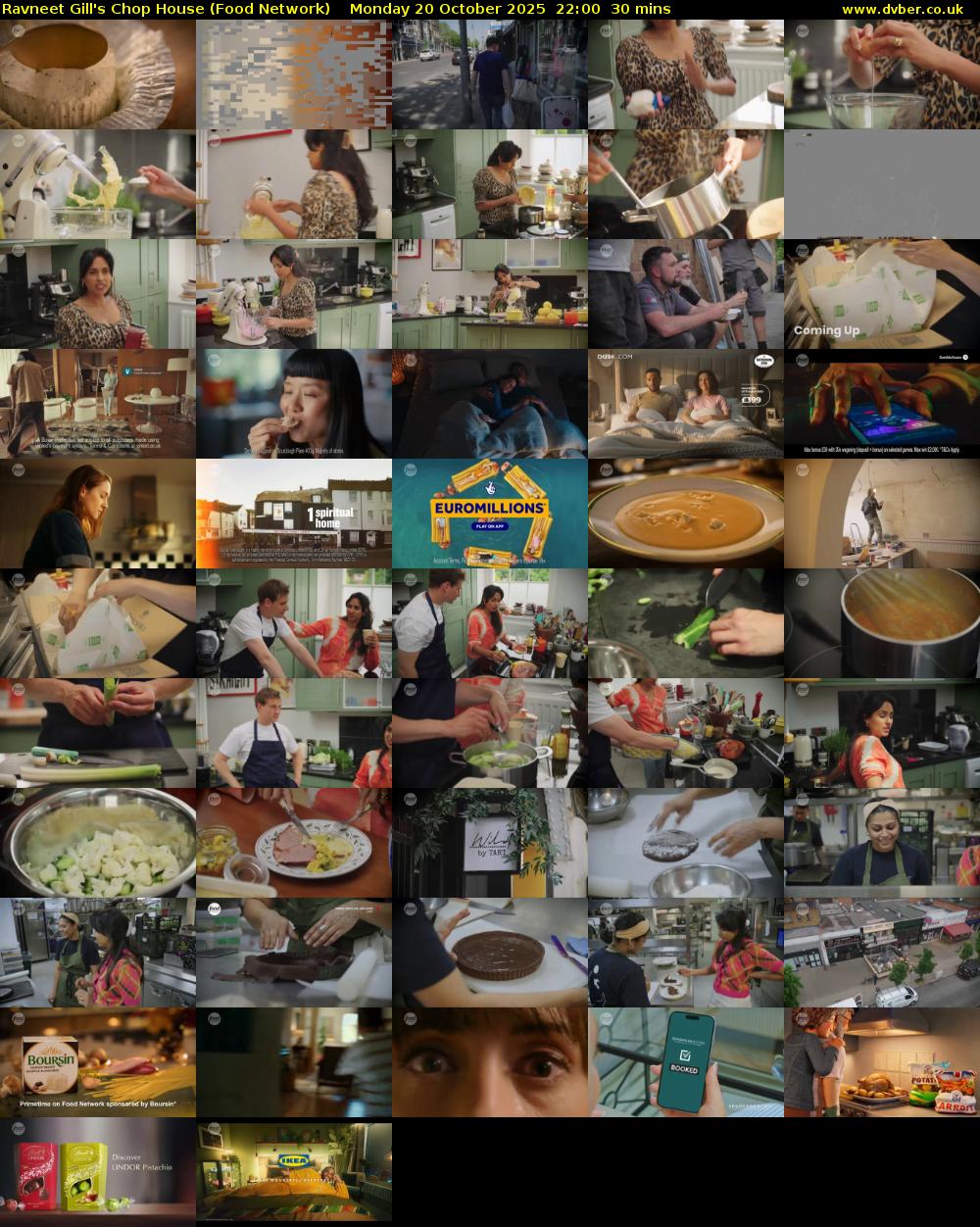 Ravneet Gill's Chop House (Food Network) Monday 20 October 2025 22:00 - 22:30