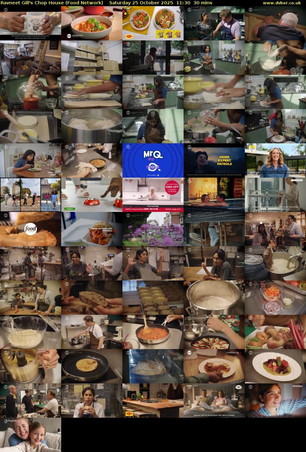 Ravneet Gill's Chop House (Food Network) Saturday 25 October 2025 11:30 - 12:00