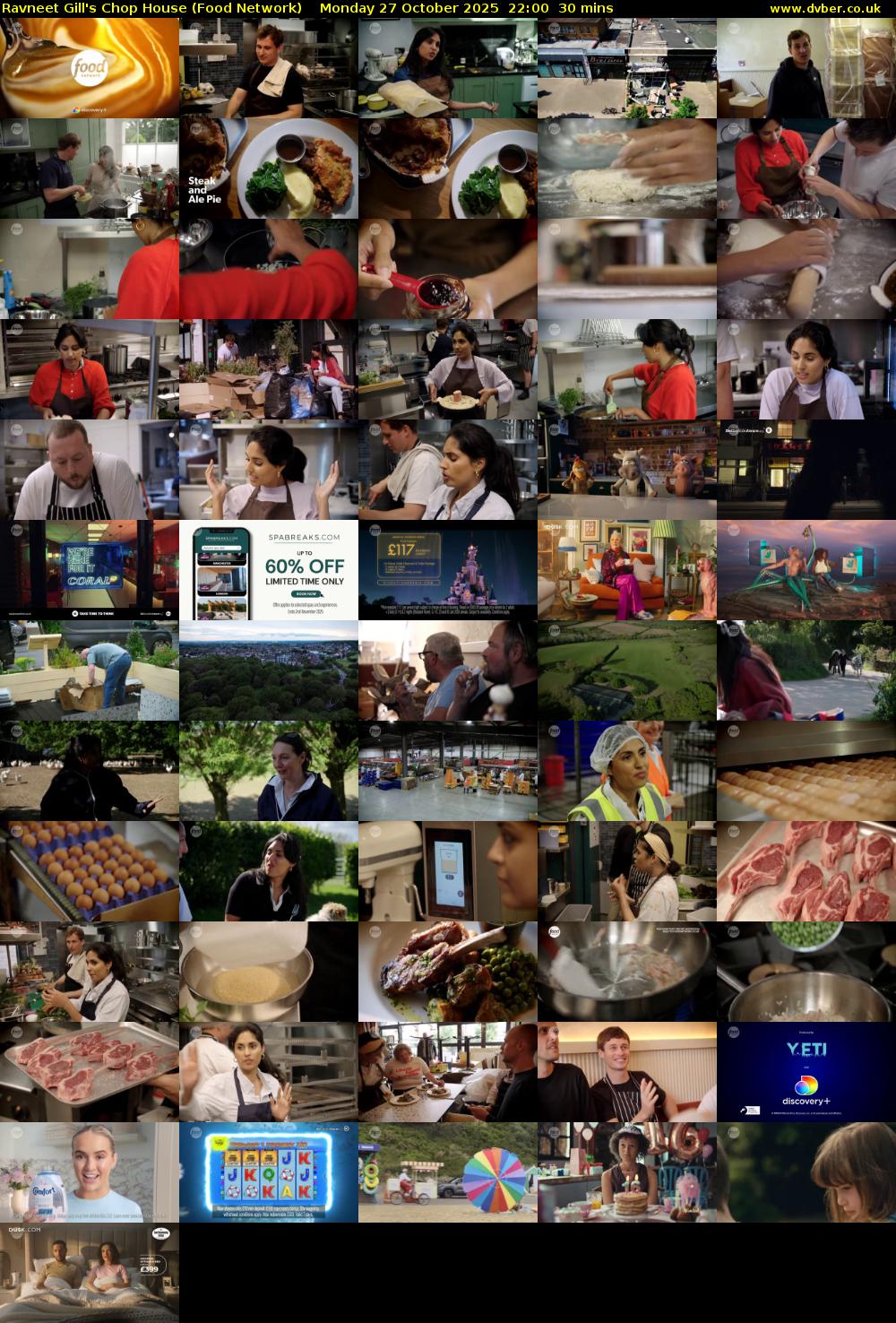 Ravneet Gill's Chop House (Food Network) Monday 27 October 2025 22:00 - 22:30