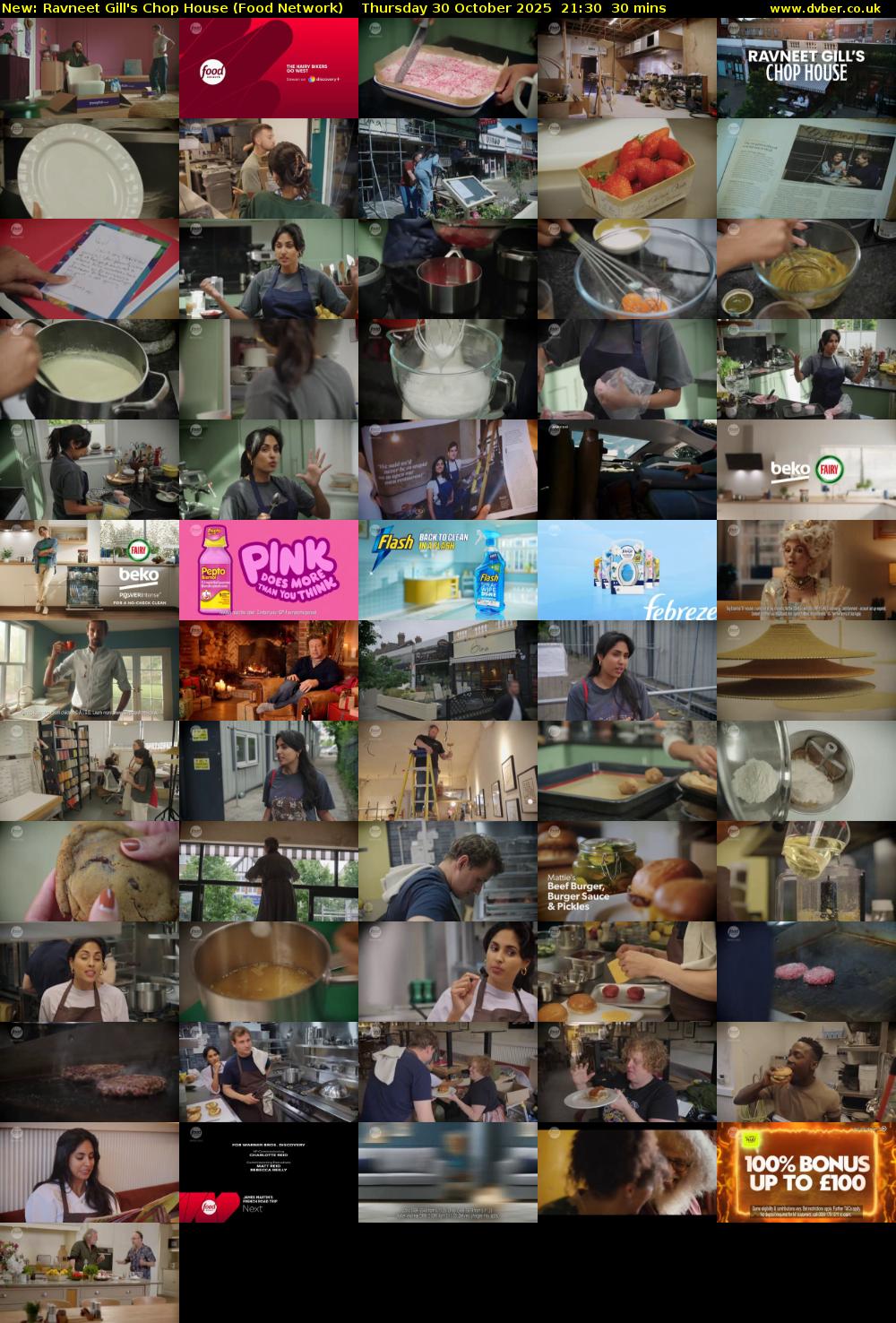 Ravneet Gill's Chop House (Food Network) Thursday 30 October 2025 21:30 - 22:00