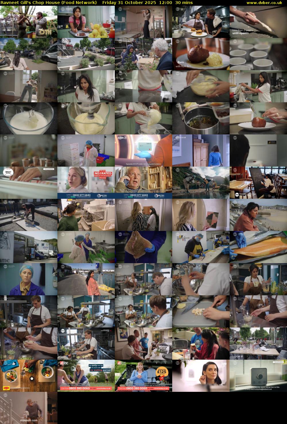 Ravneet Gill's Chop House (Food Network) Friday 31 October 2025 12:00 - 12:30