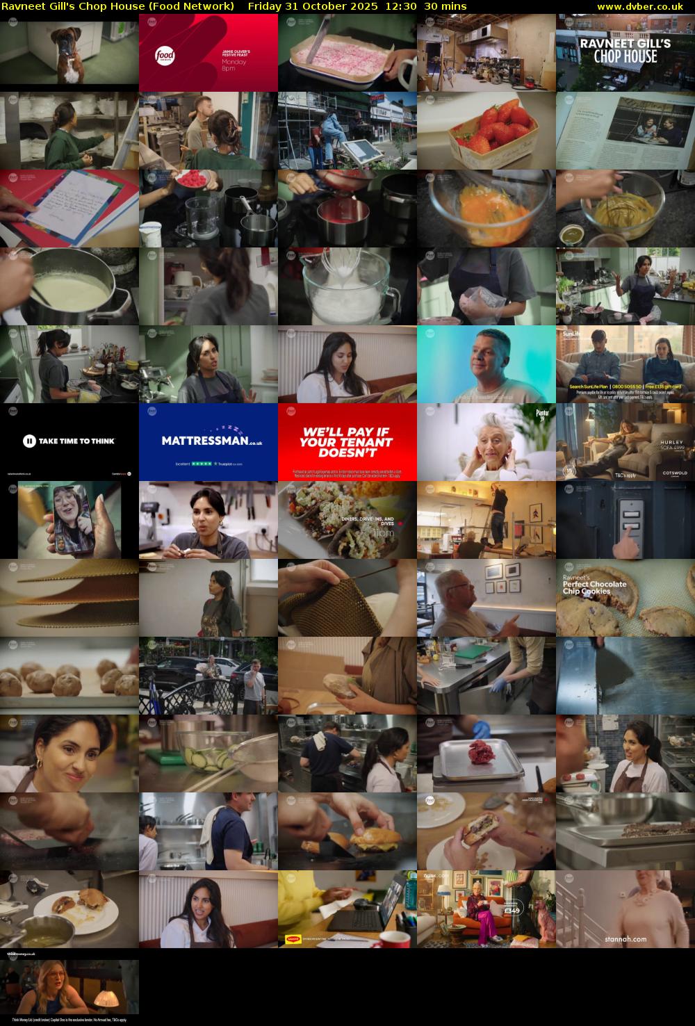 Ravneet Gill's Chop House (Food Network) Friday 31 October 2025 12:30 - 13:00