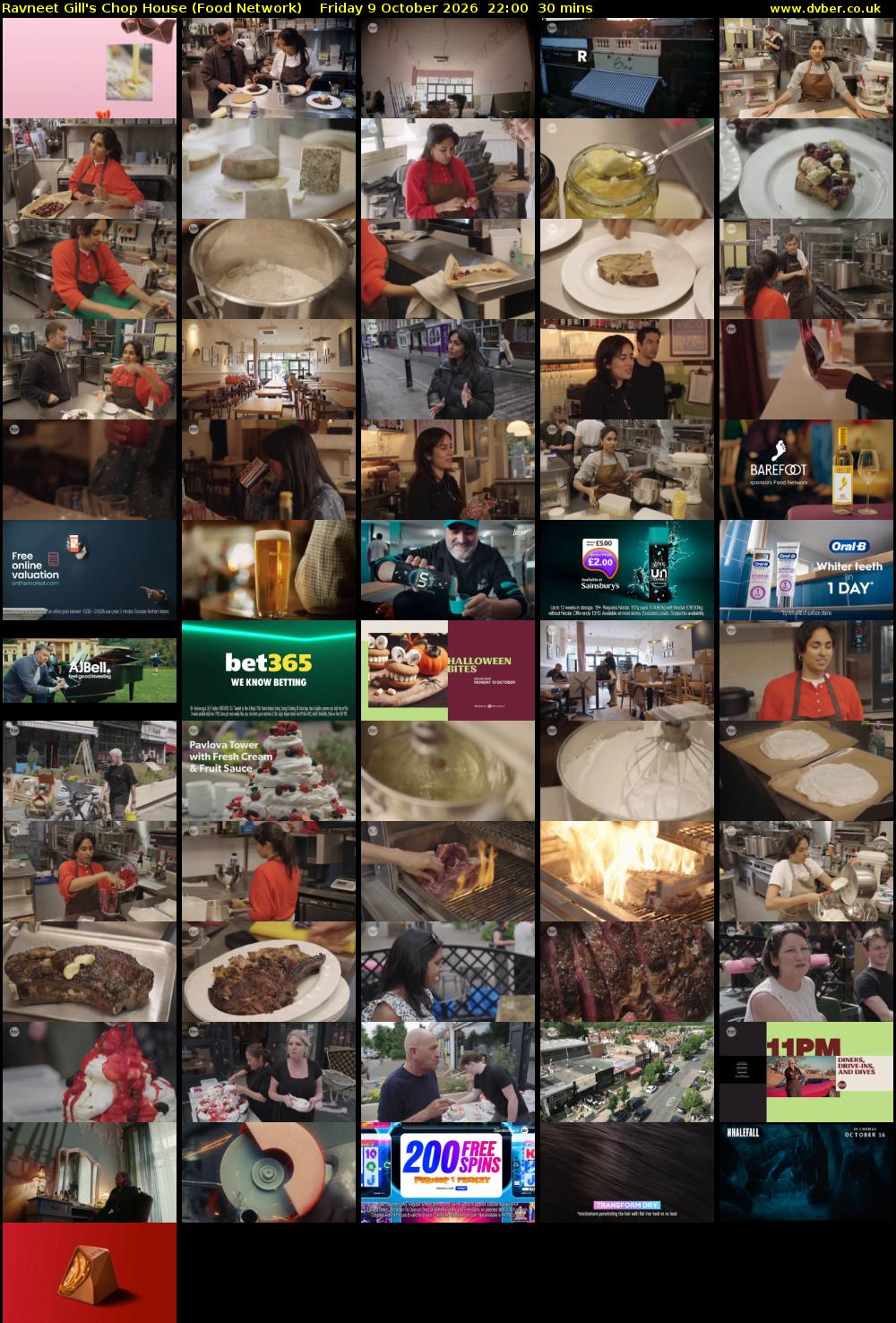 Ravneet Gill's Chop House (Food Network) Friday 9 October 2026 22:00 - 22:30