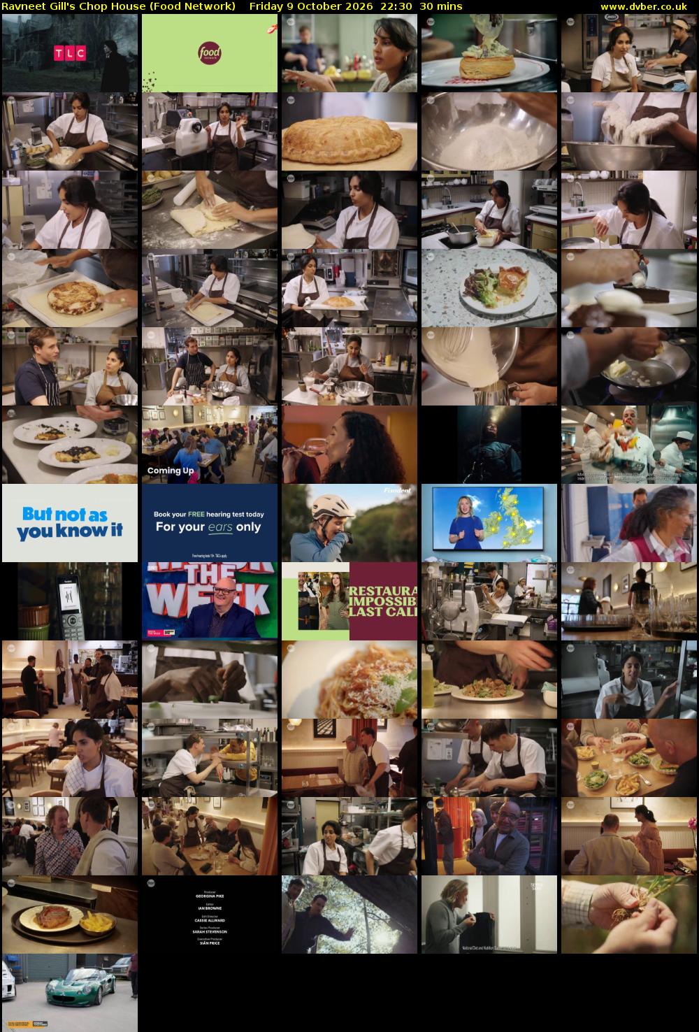 Ravneet Gill's Chop House (Food Network) Friday 9 October 2026 22:30 - 23:00