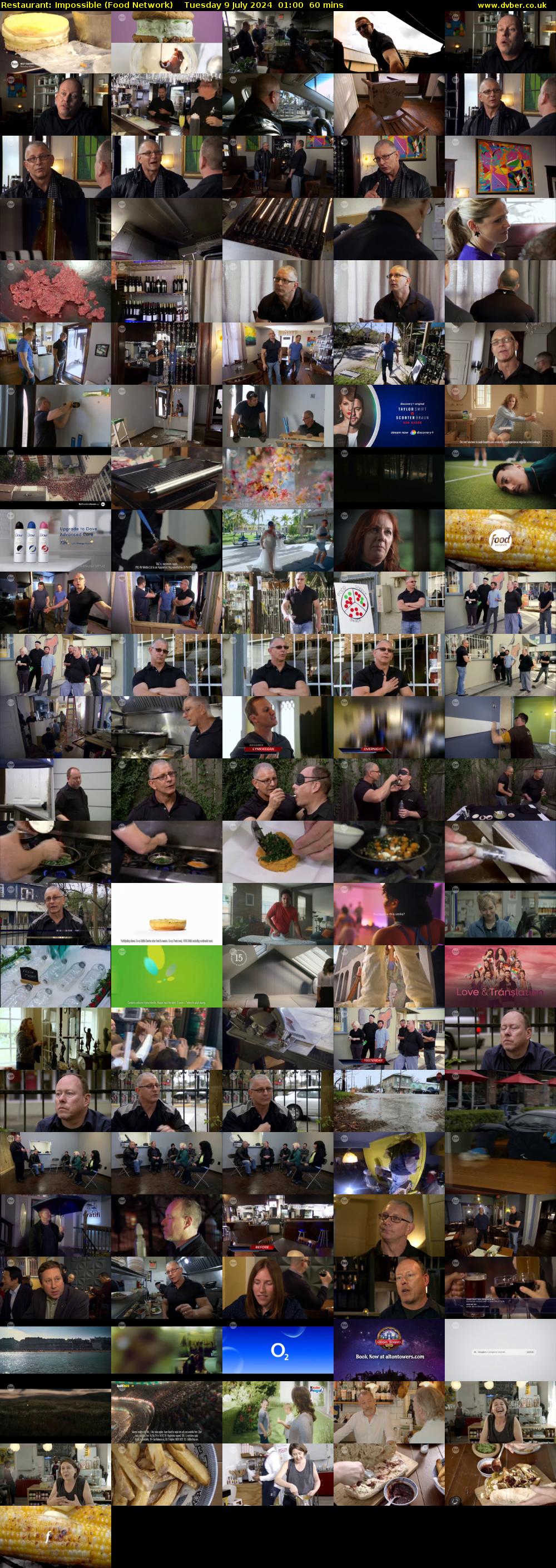 Restaurant: Impossible (Food Network) Tuesday 9 July 2024 01:00 - 02:00