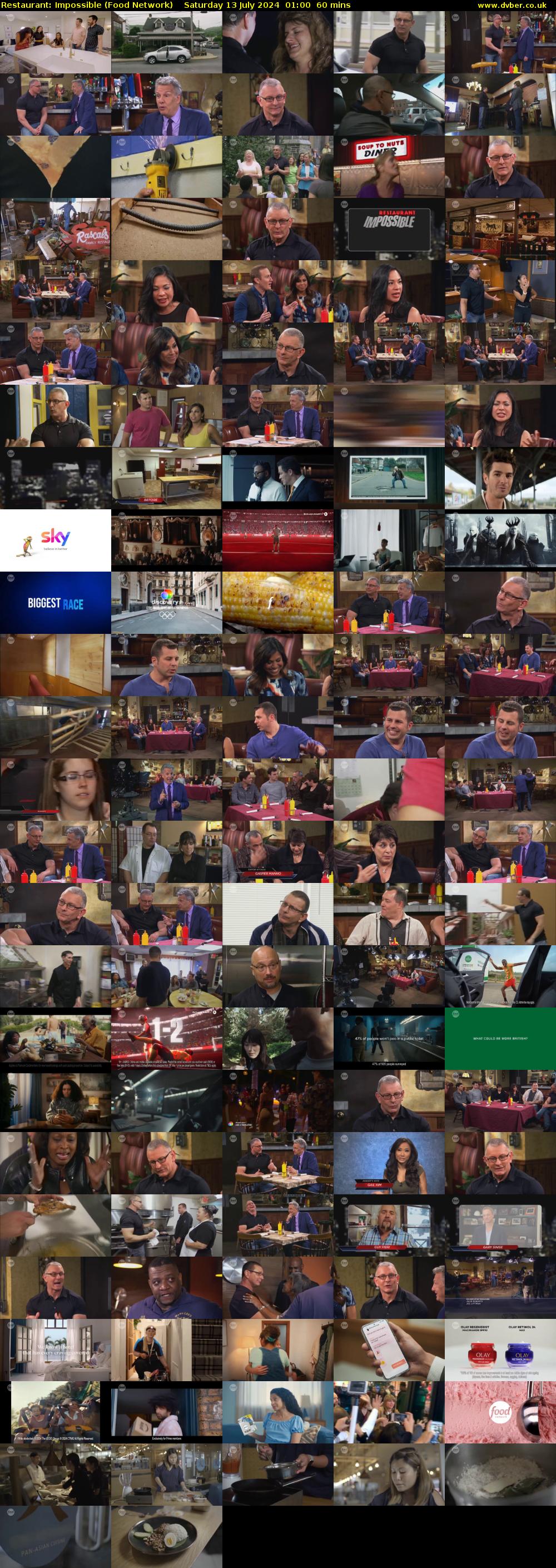 Restaurant: Impossible (Food Network) Saturday 13 July 2024 01:00 - 02:00