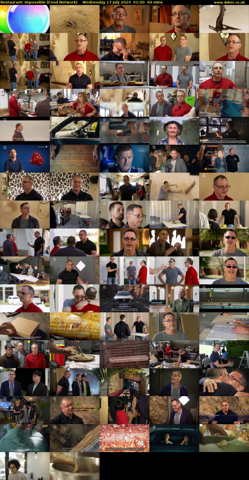 Restaurant: Impossible (Food Network) Wednesday 17 July 2024 01:00 - 02:00