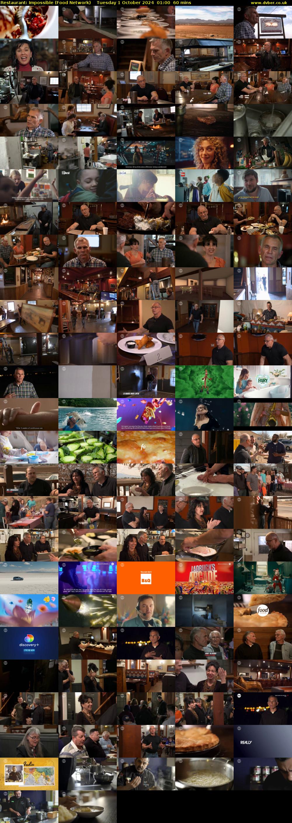 Restaurant: Impossible (Food Network) Tuesday 1 October 2024 01:00 - 02:00